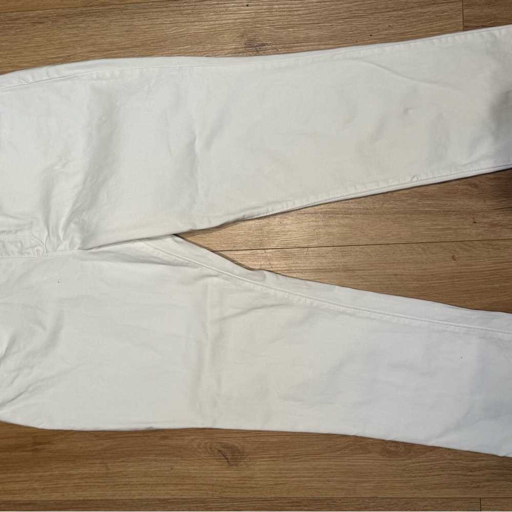 Gloria Vanderbilt white Amanda pull on jeans size 16S